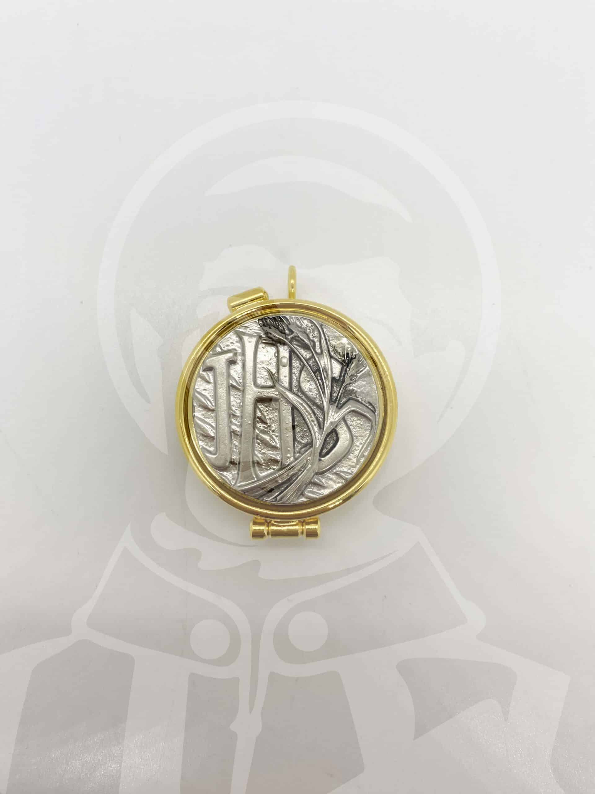 Teca Banho de Ouro Pequena Desenho JHS - Image 2