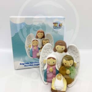 Sagrada Família com Anjo da Guarda