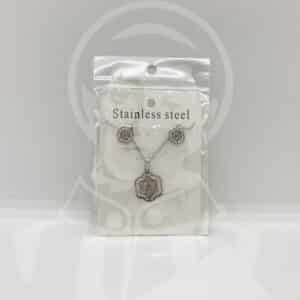 Fio e Brincos em Aço S. Bento