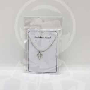 Fio em Aço Cruz com Madre Pérola